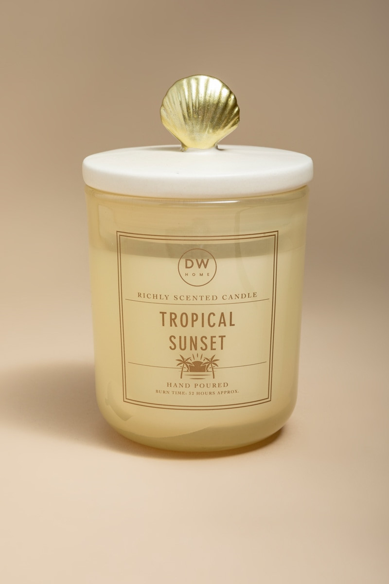 Tropical Sunset Scented Candle Jar - Thumbnail 3