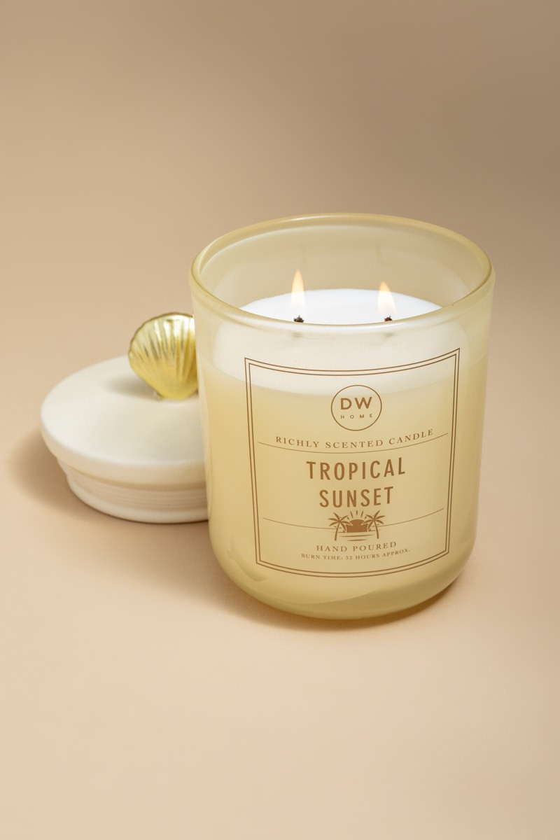 Tropical Sunset Scented Candle Jar - Thumbnail 2