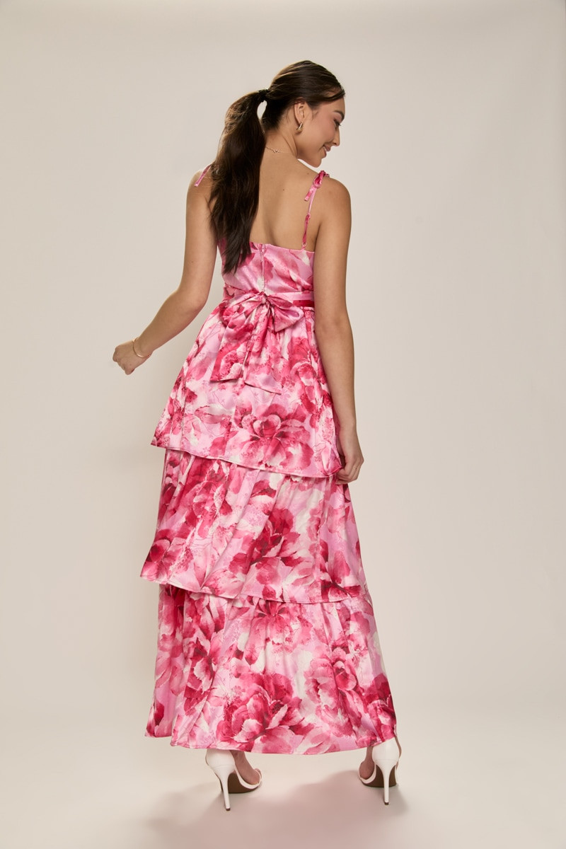 Robin Floral Tiered Maxi Dress
