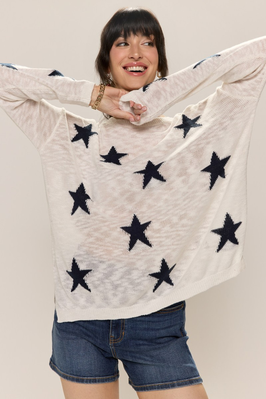 トップス beautiful people star intarsia pullover beautiful people star intarsia pullover