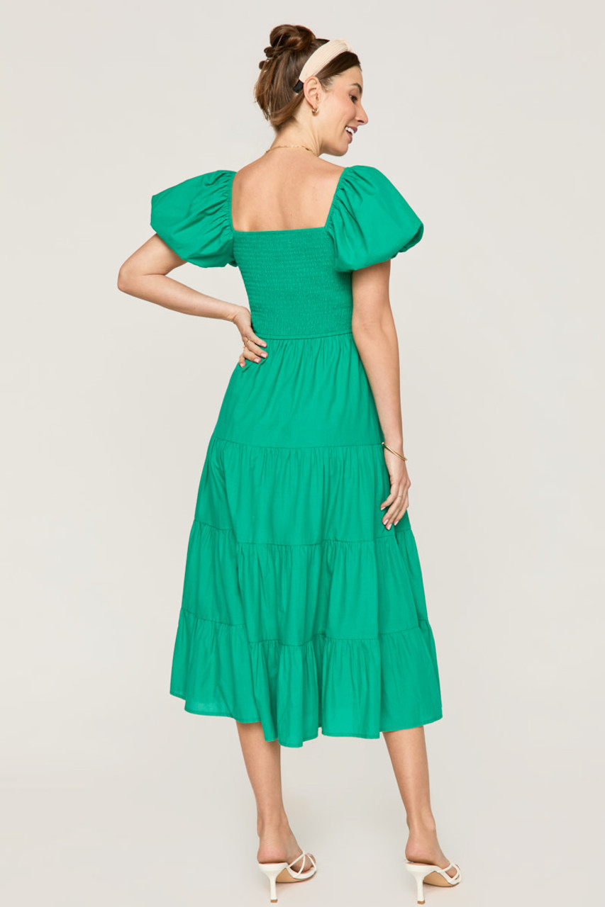 アメリ　MEDI OFF SHOULDER PUFF SLEEVE DRESS Ameri（アメリ）の「MEDI OFF SHOULDER PUFF SLEEVE DRESS