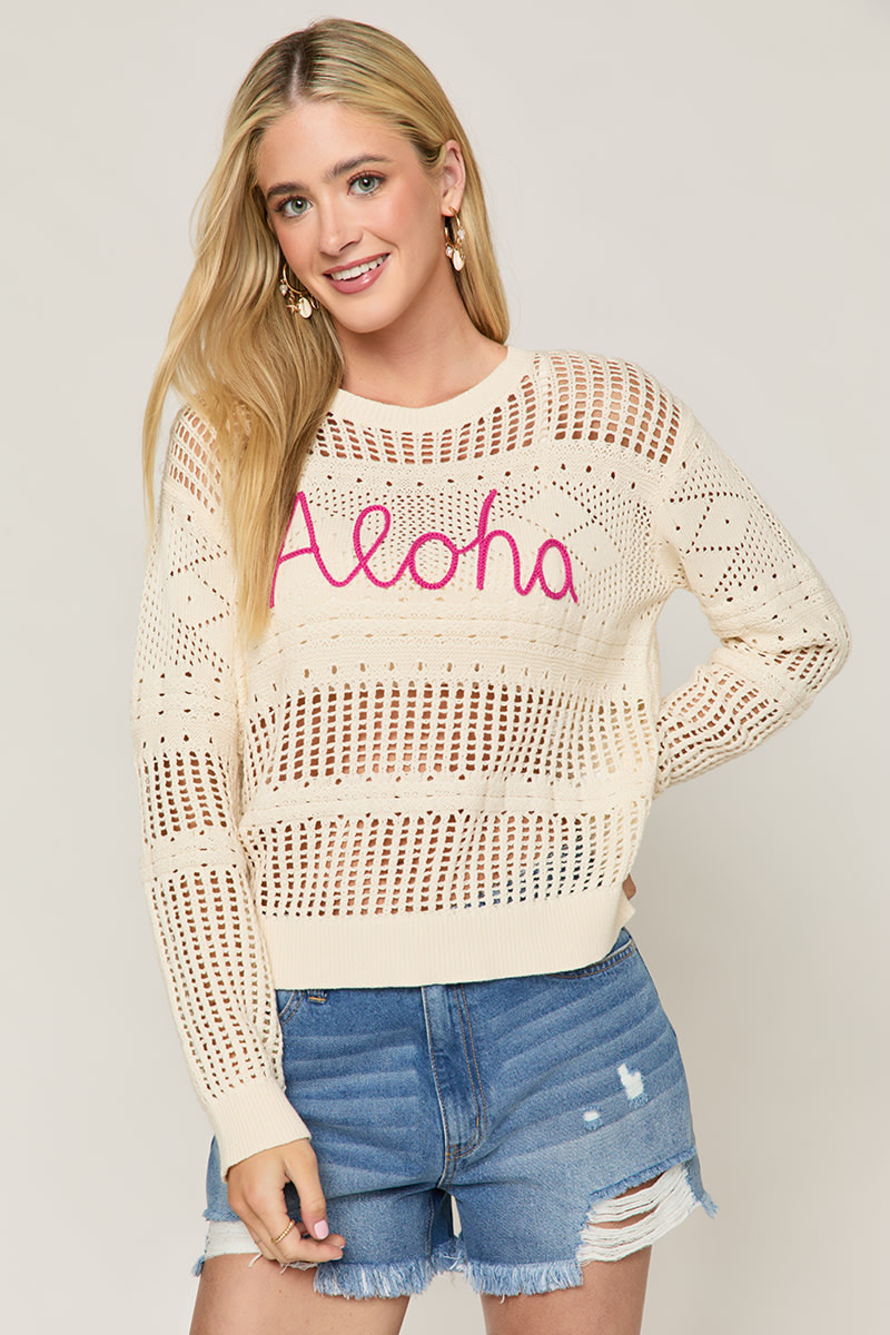 Aloha Pullover Sweater1