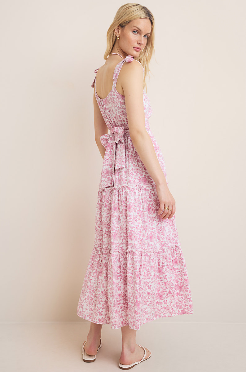 ⭐︎希少⭐︎CARAMEL VINTAGEFLORAL PRINT DRESS 8A ⭐︎希少