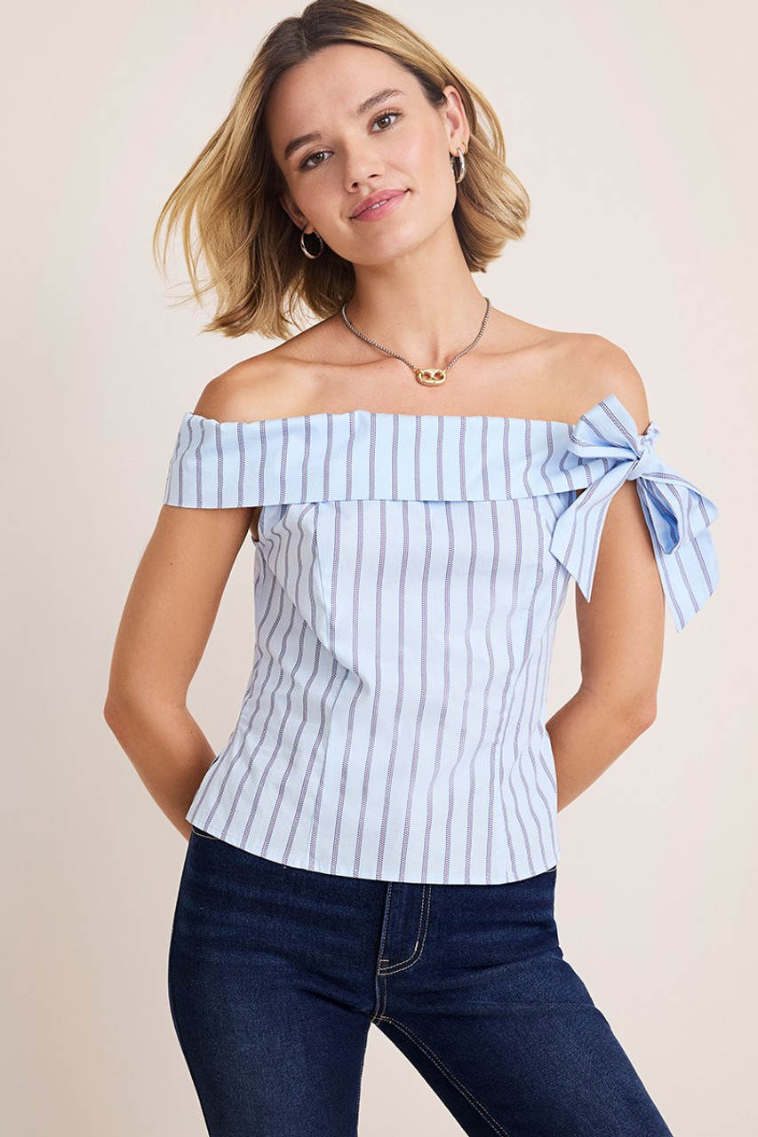 トップス Della ribbon tops Della ribbon tops