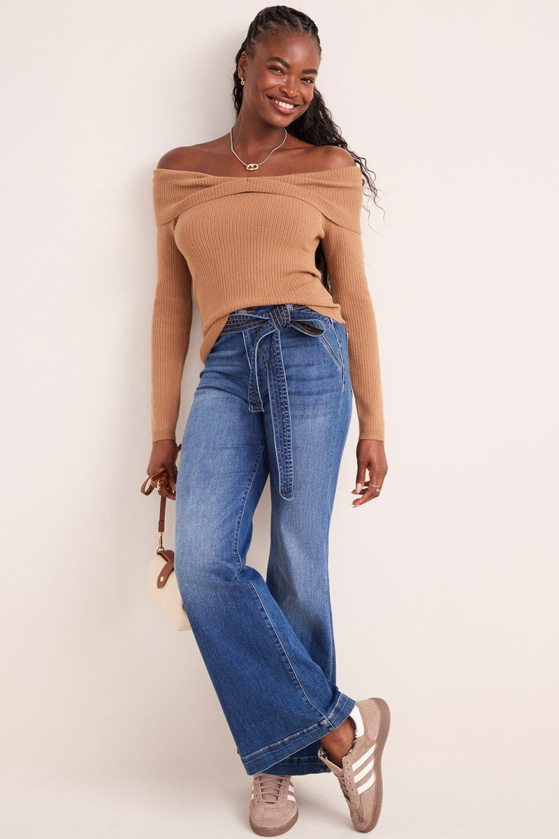 Sandra Off the Shoulder Sweater