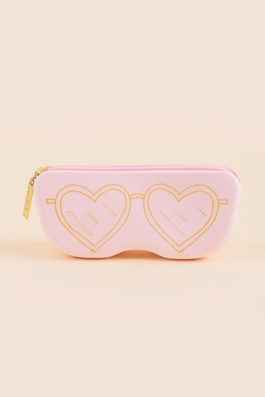 Justice Girls Purple Rectangular Sunglasses with Rhinestone Heart Pink -  Walmart.com