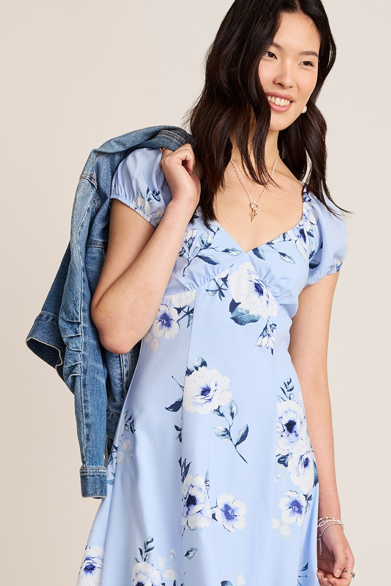 chiffon tie back midi skater dress Exuberant Vibes Black Floral Velvet Burnout Tie-Back Midi Dress