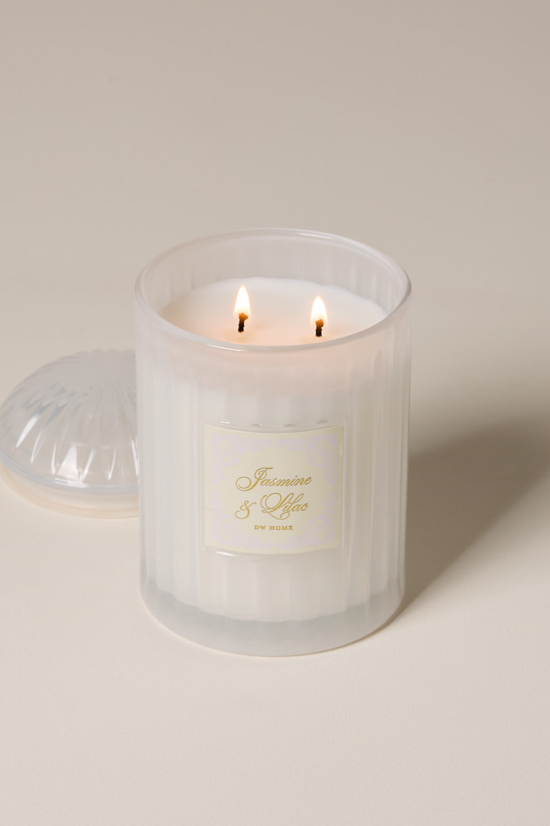 DW Home Jasmine Lilac Candle Jar 17Oz