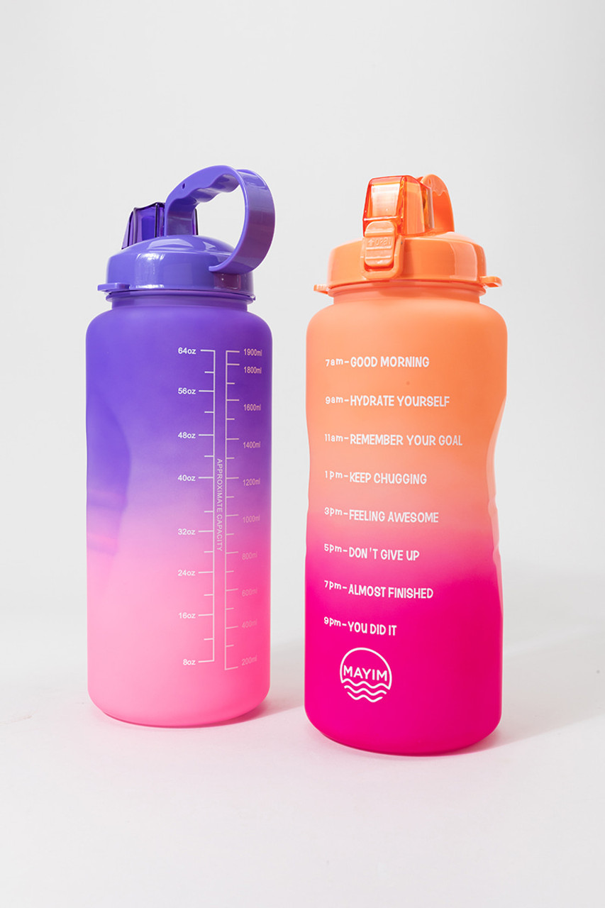 Francesca's MAYIM Hydrate Water Bottle Hot Pink