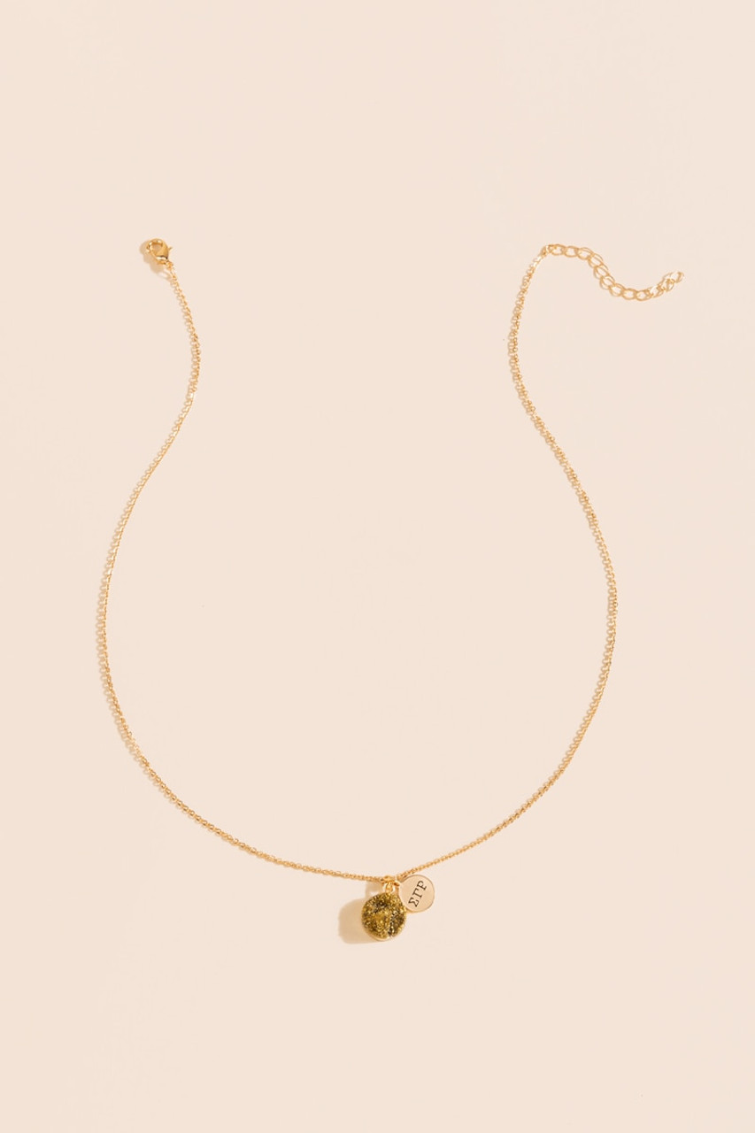 Sigma Gamma Rho Sorority Stacked Gold Tone Necklace-New! | eBay