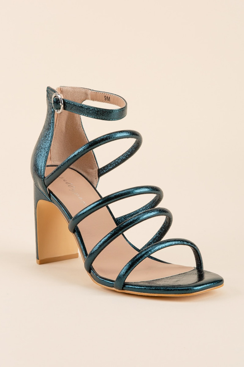 Valentino Garavani Rockstud Caged T-Strap Leather Sandals | Neiman Marcus