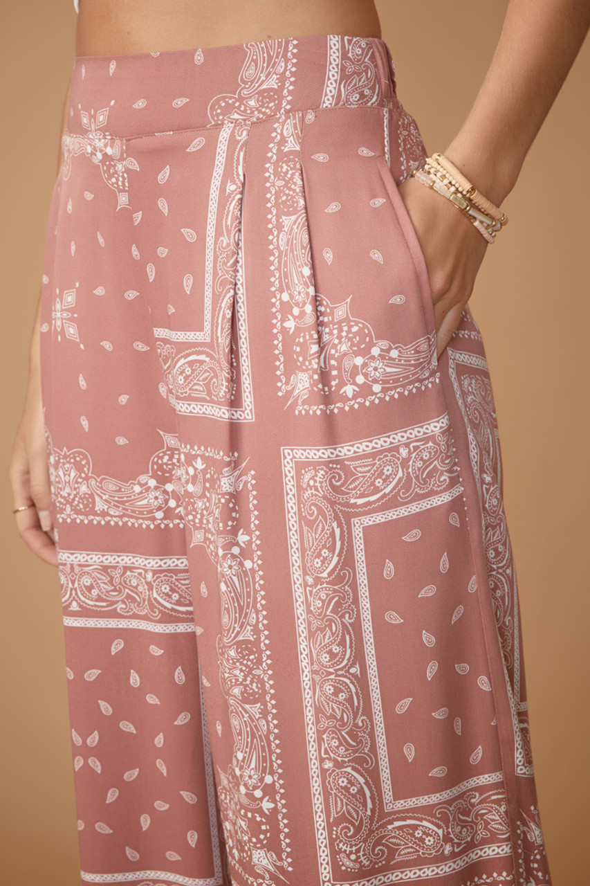 Mel Bandana Wide Leg Pants