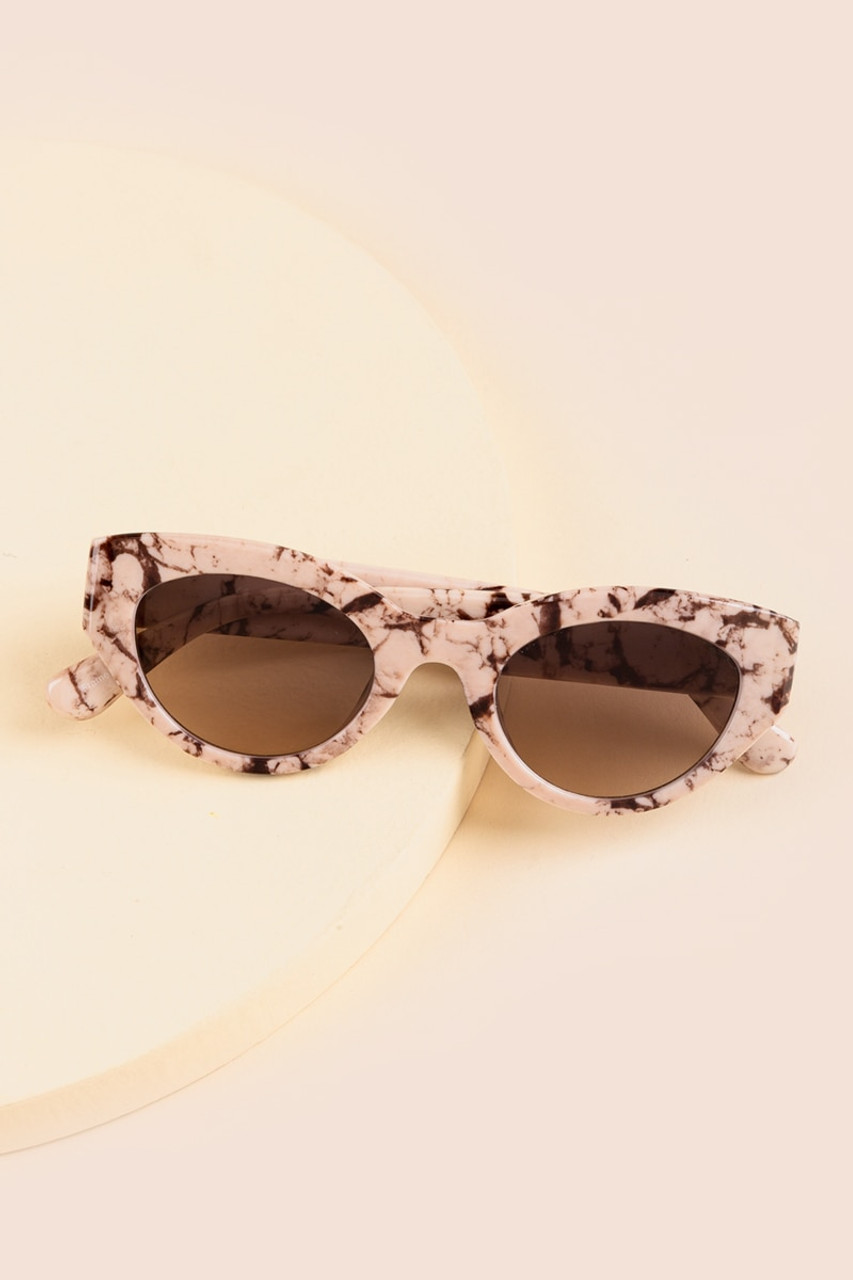 Marble Print Sunglasses