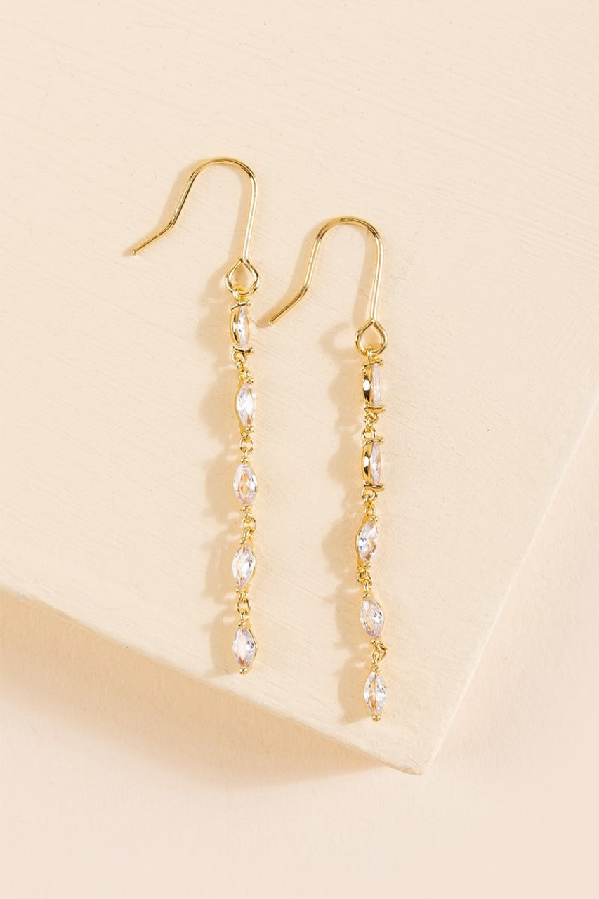 Ippolita Small 4-Stone Linear Drop Earrings in 18K Gold – Bailey's Fine  Jewelry
