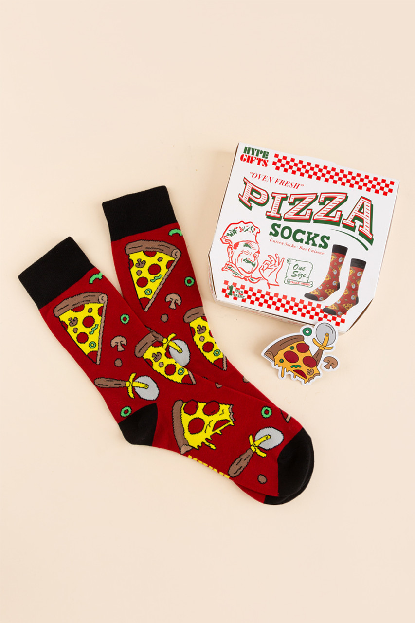 Pizza socks 2024