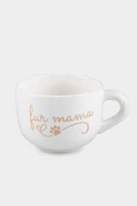 Fur Mama Cappuccino Mug_0_White