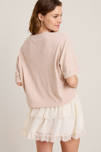 Danielle Boxy Short Sleeve Tee