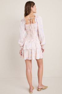 Molly Tiered Floral Mini Dress
