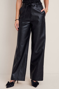 Laura Faux Leather Pants