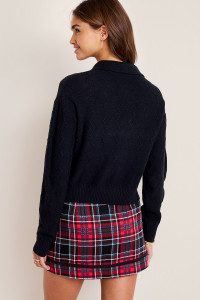 Claire Embellished Collar Sweater_5_Black