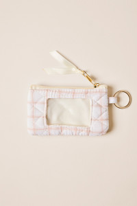 Carla Plaid Quilted Card Case