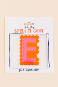 Packed Party® The Details Stick-On Letter E_0_Multi