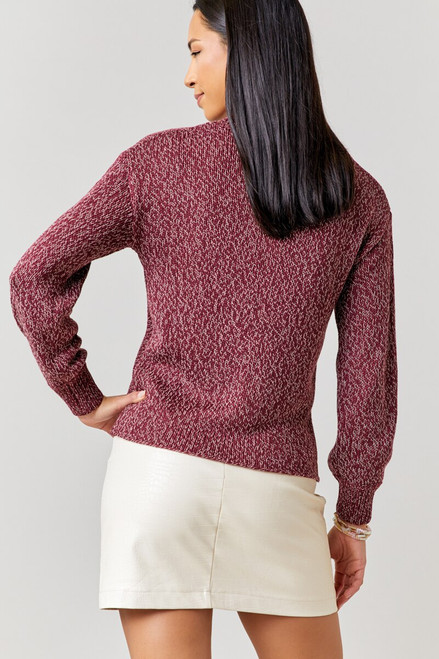 Maggie Front Twist Sweater