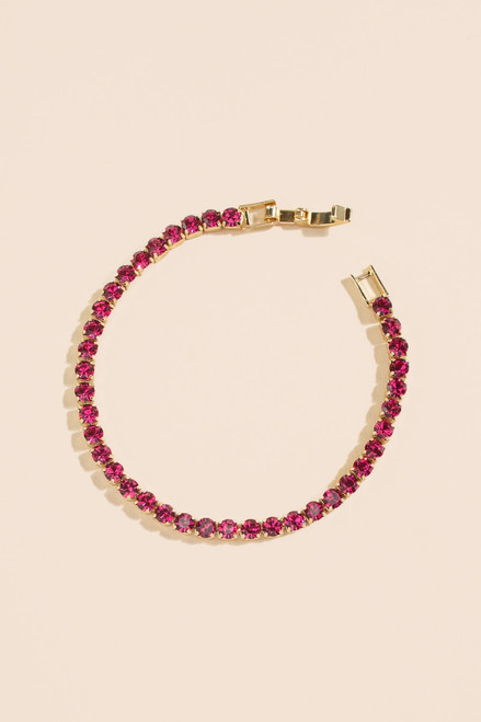 Joan Tennis Strand Bracelet