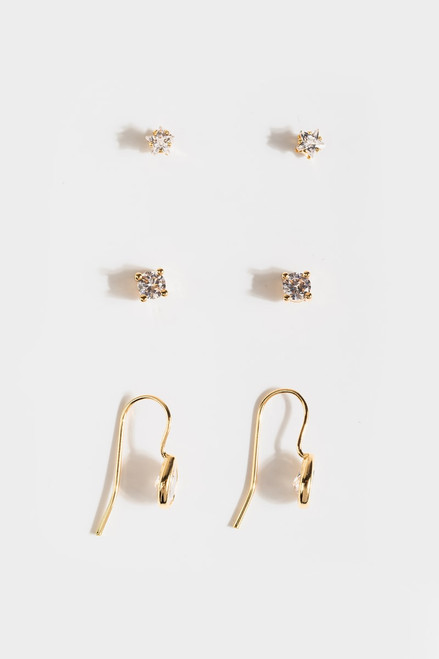 Kehlani Crystal Star Earring Set