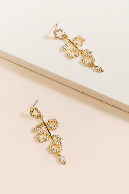 Andy Flower Drop Earrings