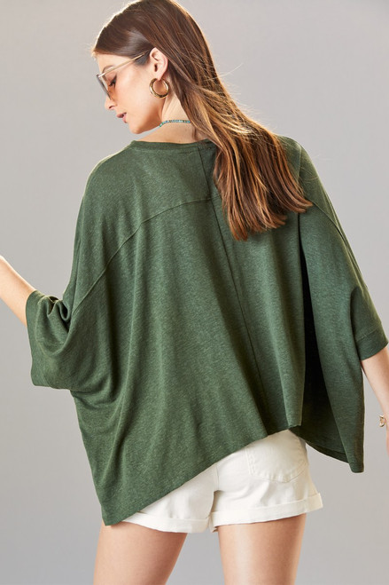 Natalie Oversized Boxy Tee