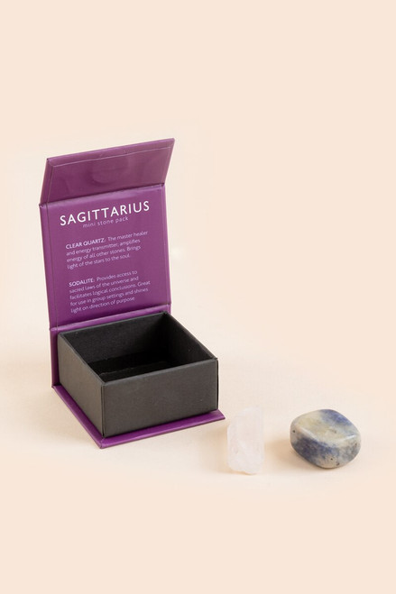 Shoppe Geo Sagittarius Mini Stone Pack