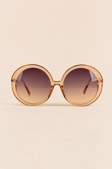 Evelyn 60's Round Sunglasses