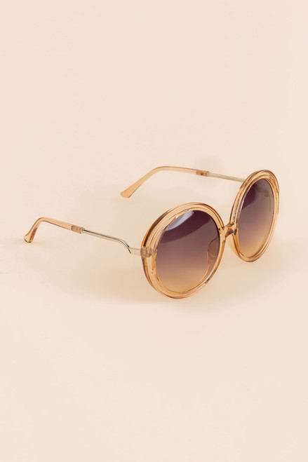 Evelyn 60's Round Sunglasses