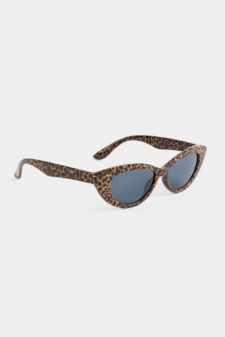 Nina 90's Slim Cat Eye Sunglasses