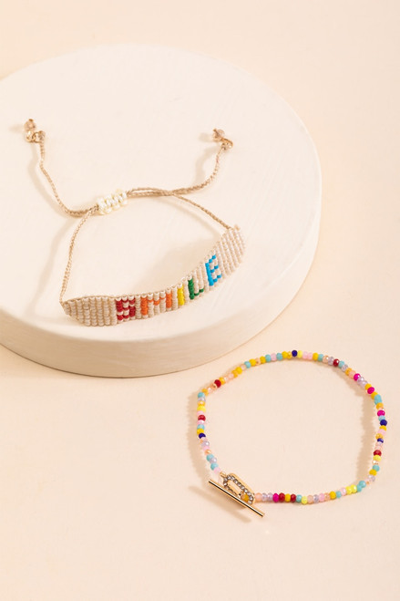 Caroline Smiley Bracelet Set