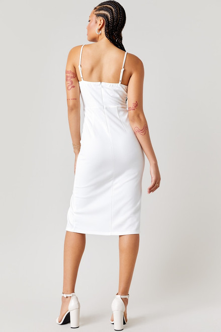 Serena Asymmetrical Midi Dress