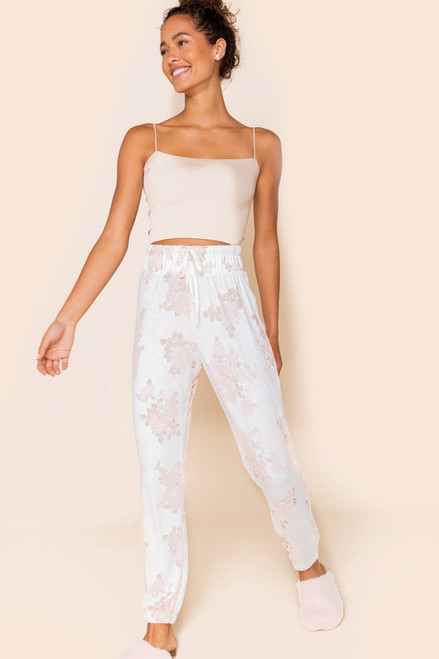 Rachel Floral Brushed Sweatpants