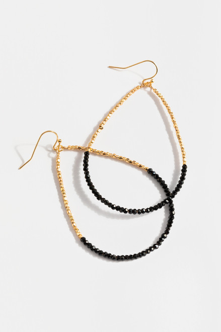 Maddie Beaded Teardrop Earrings