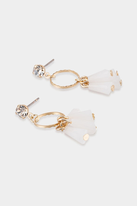 Savanna Circle Drop Earrings
