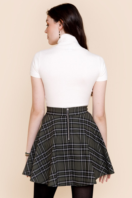 Yvonne Plaid Mini Skirt