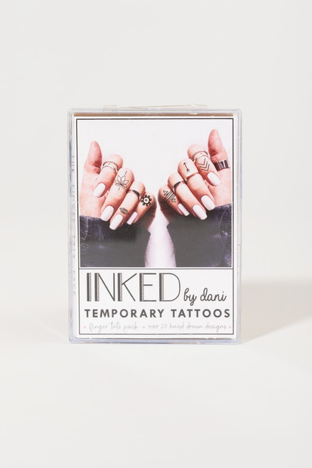 INKED by dani Finger Tattoo Pack