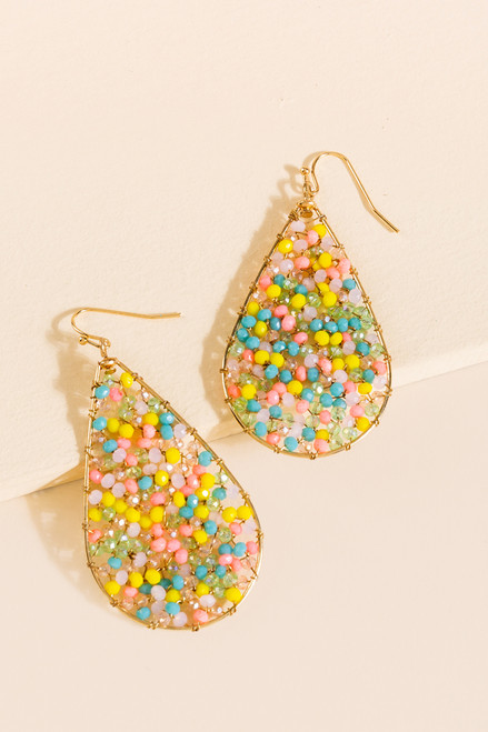 Kelsey Woven Glass Earrings