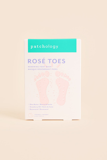 patchology Serve Chilled: Rose Toe Renewing Foot Mask