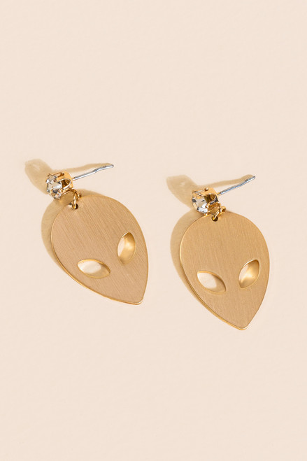 Janice Alien Drop Earrings