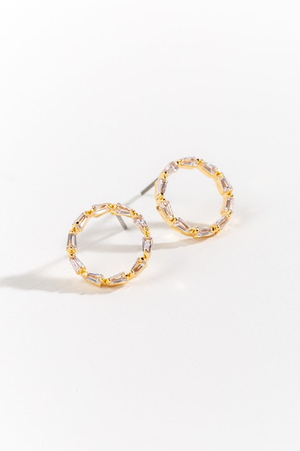 Fay Floating CZ Studs