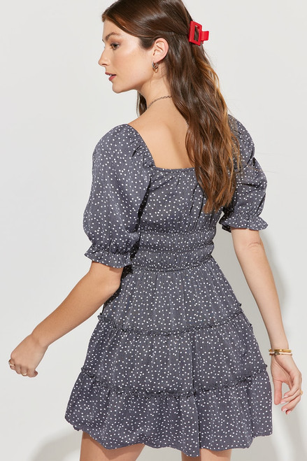 Luie Ditsy Polka Dot Mini Dress