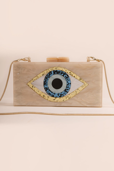 Evil Eye Hardcase Clutch