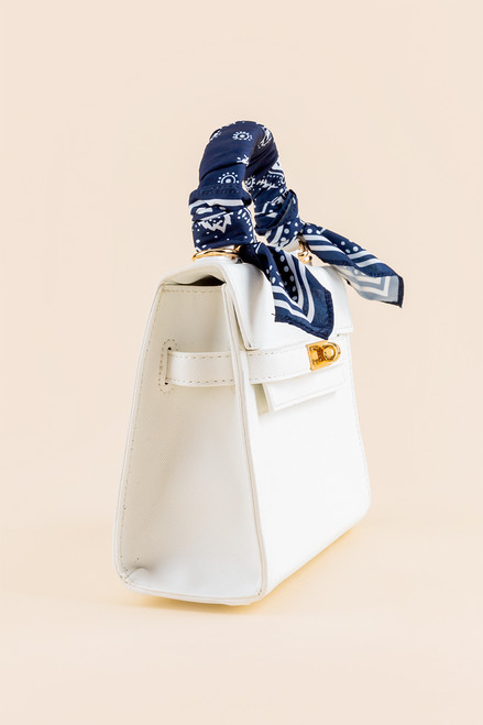 Rebecca Bandana Structured Mini Satchel