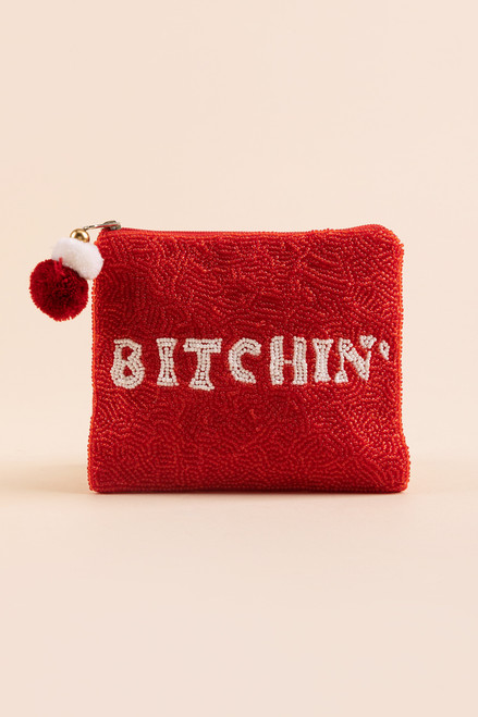 Bitchin Beaded Pouch